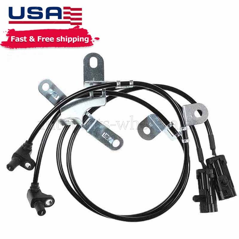 Front Left & Right ABS Wheel Speed Sensor For Chevrolet Silverado 1500 2500 HD