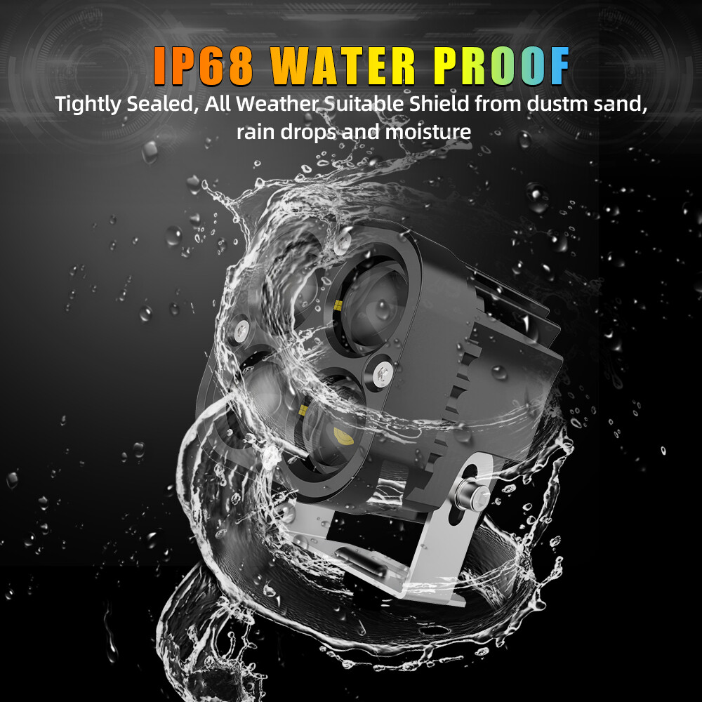 Fit Kawasaki Teryx4 800 750 52" Straight LED Light Bar +3" work light Wire Kit