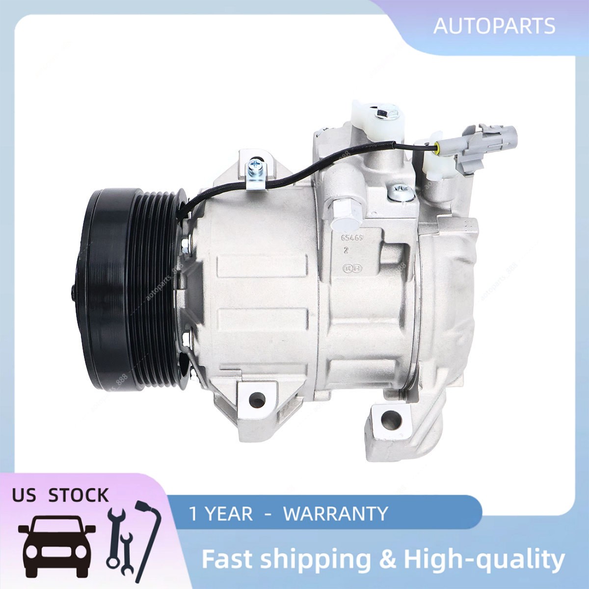 A/C Compressor 95200-64JB0 9520064JB1 For Suzuki Grand Vitara II 2.0 J20A 2005