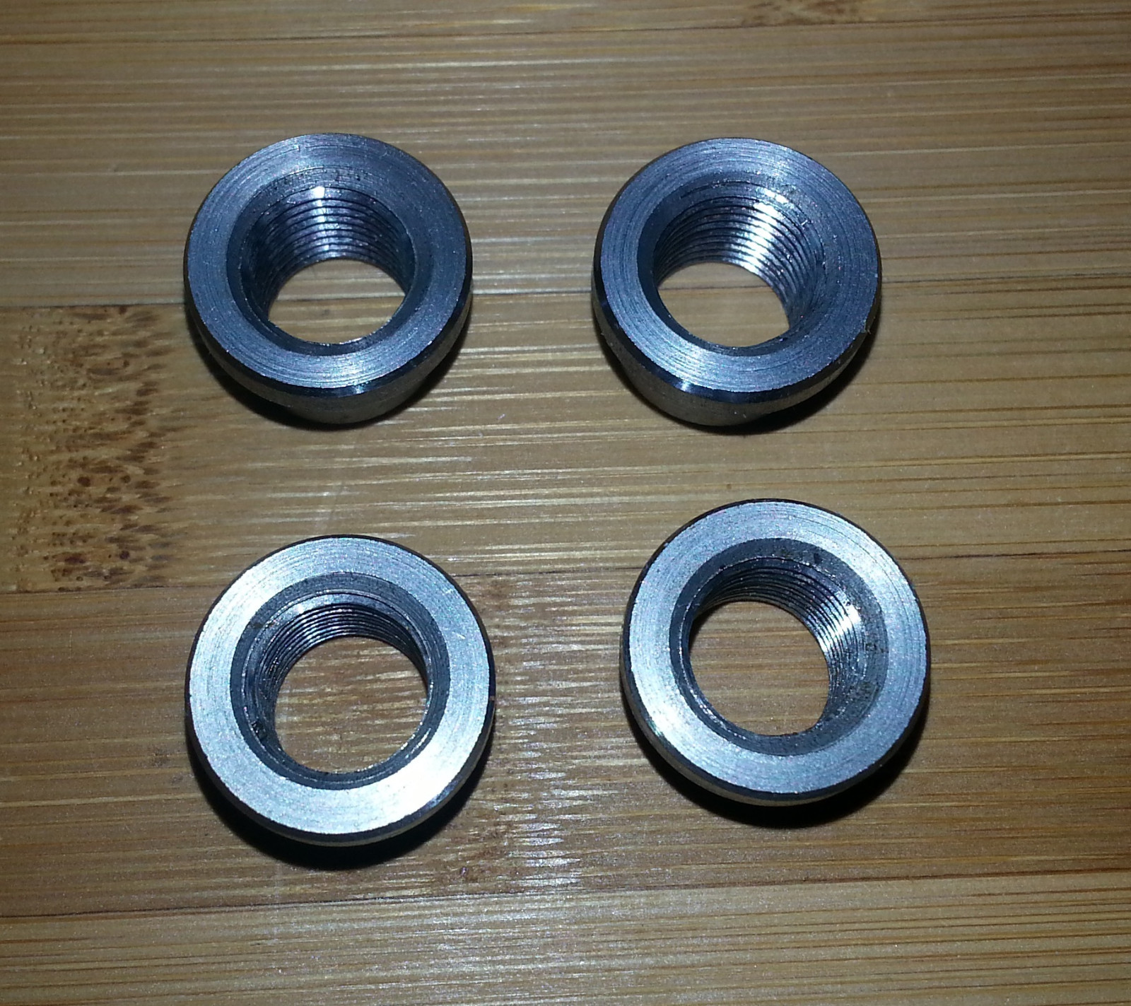 1/8" NPT STAINLESS STEEL Weld Bungs TEMP, tank fitting low profile USA MADE