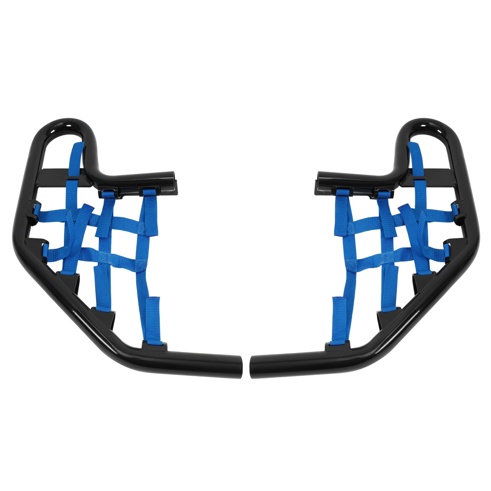 For Yamaha Raptor 660 YFM660R 2001-2005 02 Left&Right Nerf Bars Peg Heel Guards