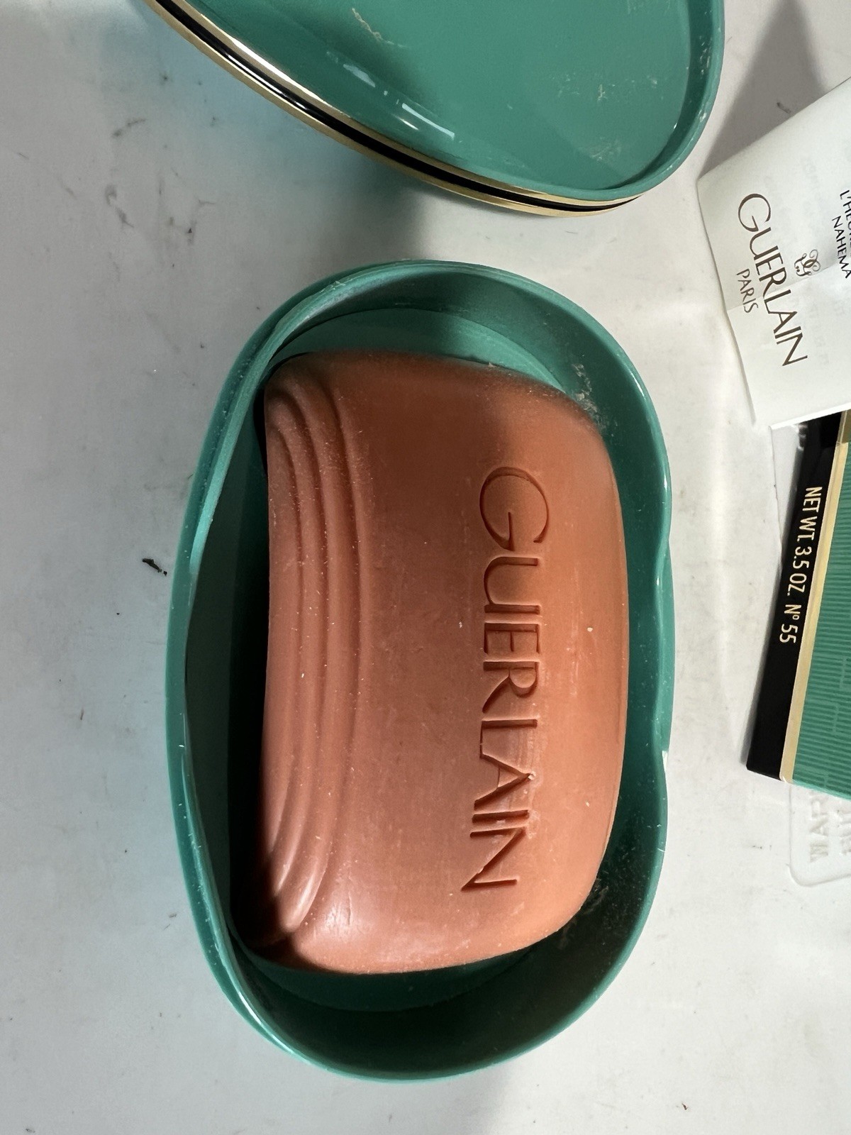 Shalimar Guerlain Paris Perfumed Soap-Savon De Toilelette WT 3.5 OZ. No 55 RARE