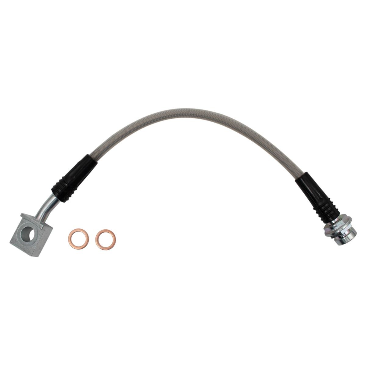 TRQ Performance Brake Hose Set For 02-06 Cadillac 00-06 Chevrolet GMC