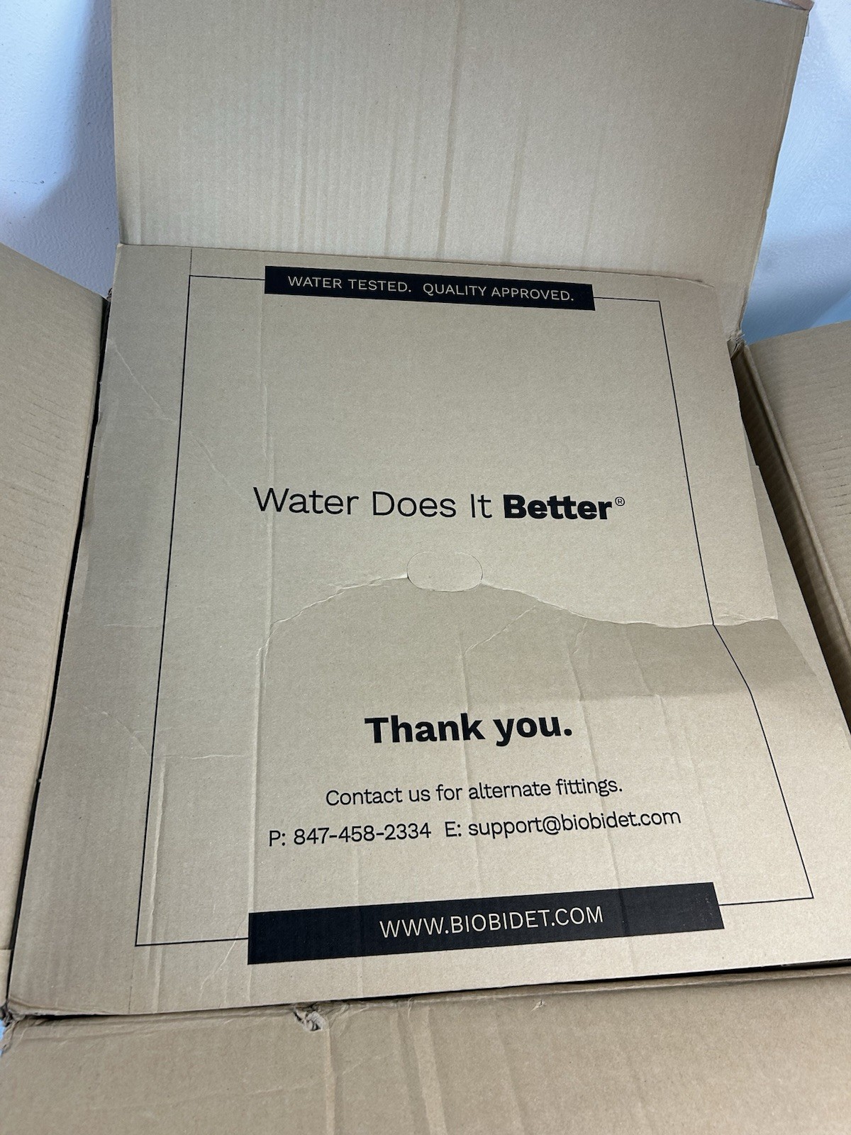 Bio Bidet Slim 2 Electric Toilet Seat in White - New - Round