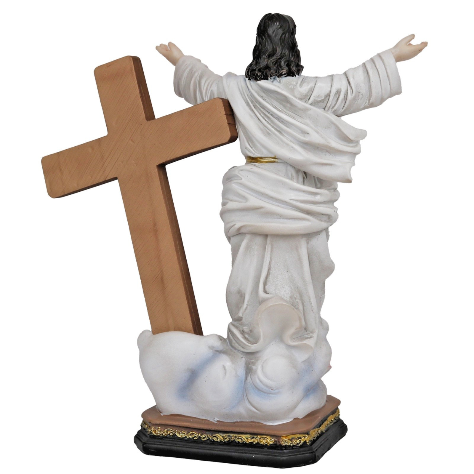8" Cristo Resucitado "Always" Resin Figura Risen Christ