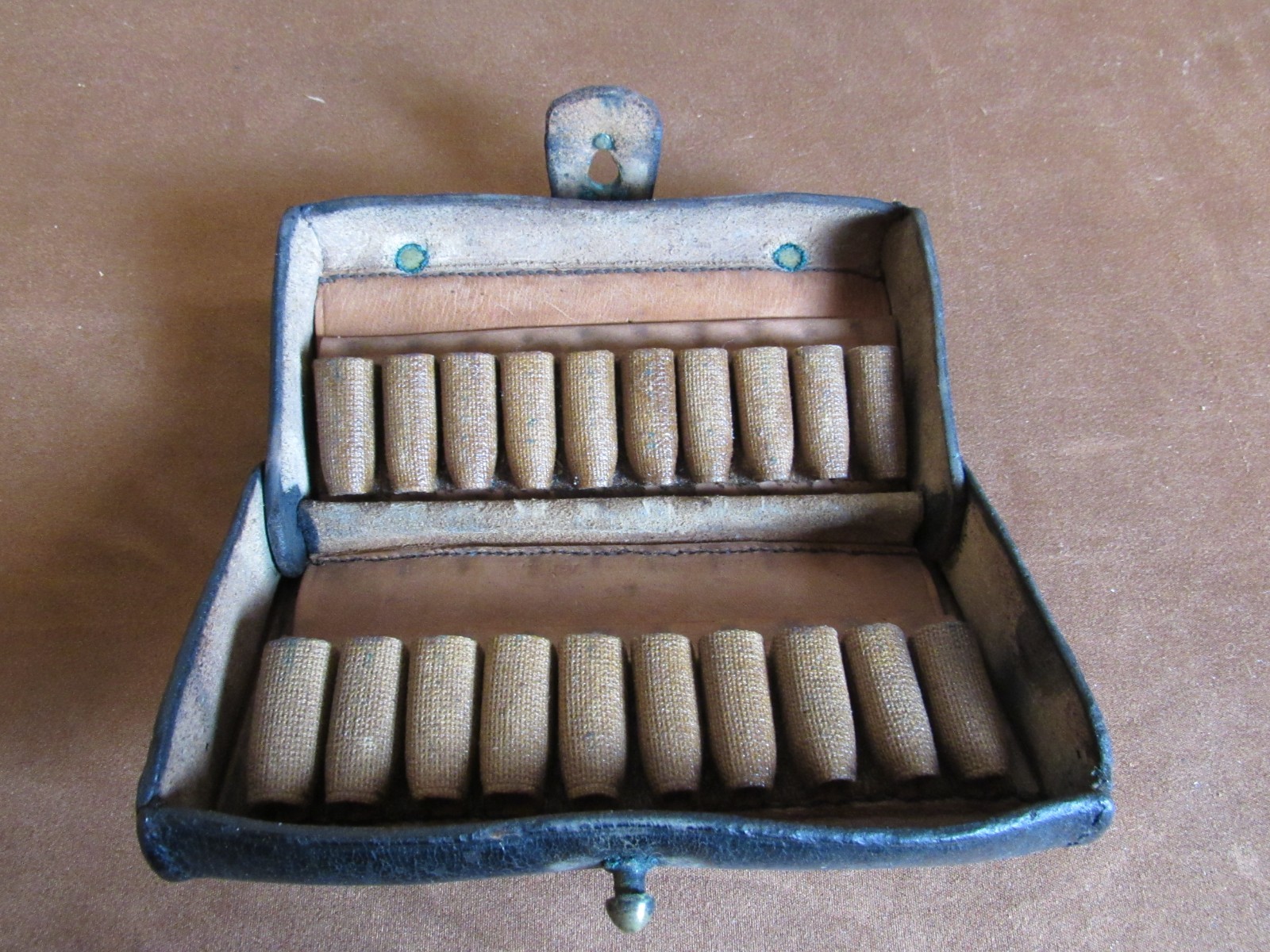 1874 1st Pattern McKeever 45/70 Cartridge Box Early Marked Indian Wars Custer