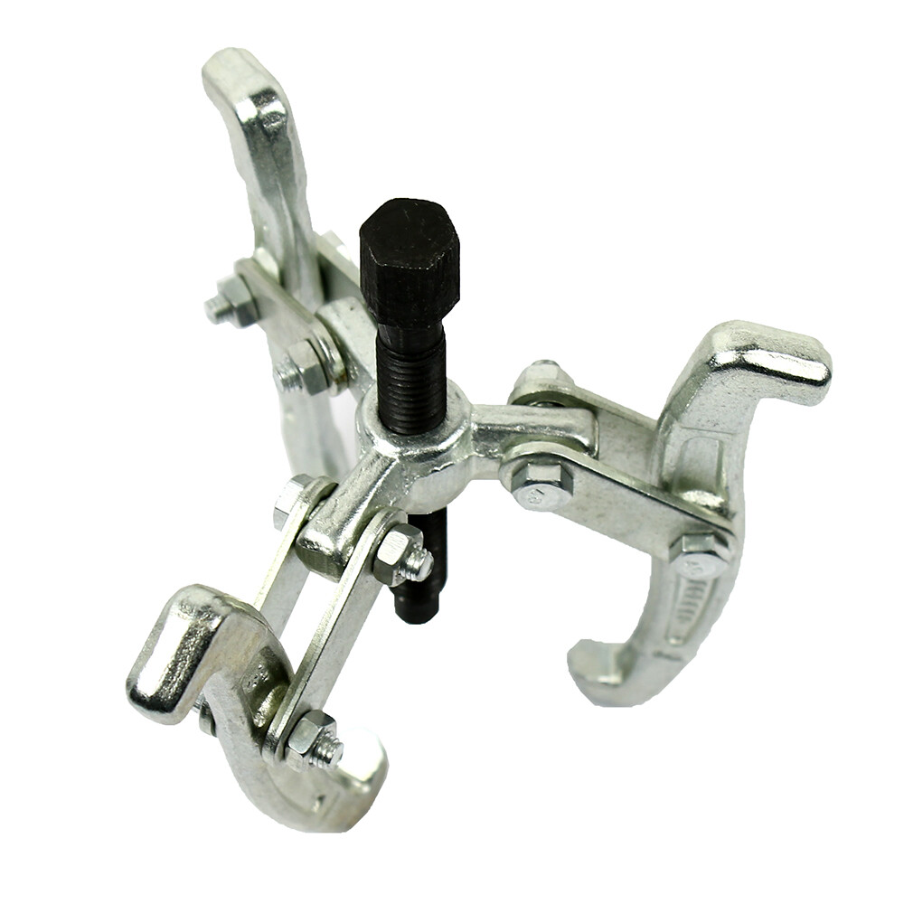 4 PCS Gear Puller Set 3" 4" 6" 8" - 3 Jaws Bearing Puller Mechanic Gear Pulley