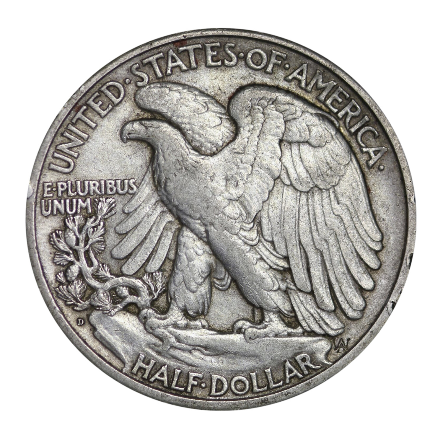 90% Silver Walking Liberty Half Dollar Average Circulated Single Coin