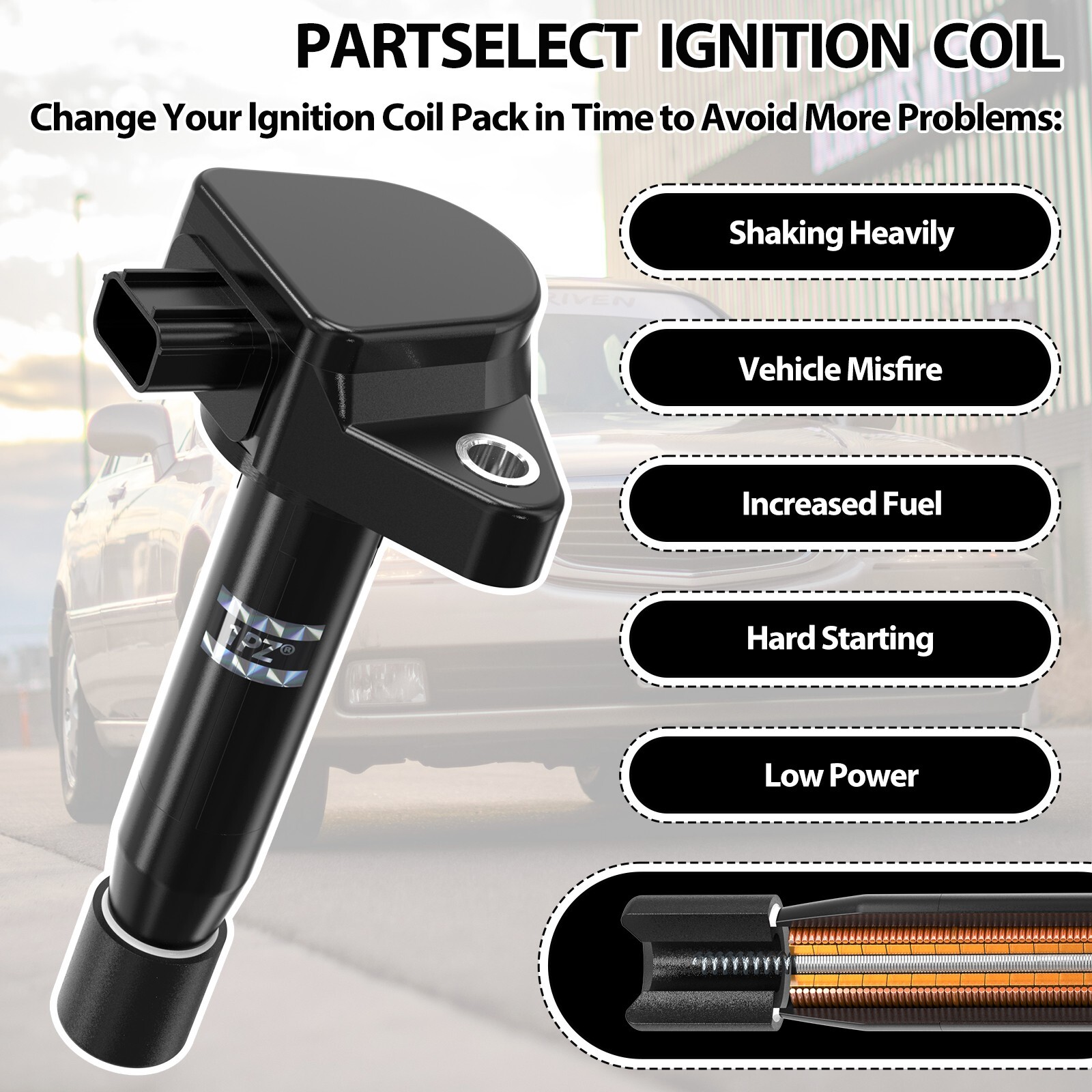 6x Genuine Ignition Coil & Spark Plug For OEM UF603 Honda Accord Odyssey 3.5L V6