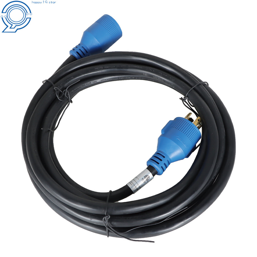 30 Amp Generator Power Inlet Box 4 Prong NEMA L14-30P/L14-30R 15FT 125/250V