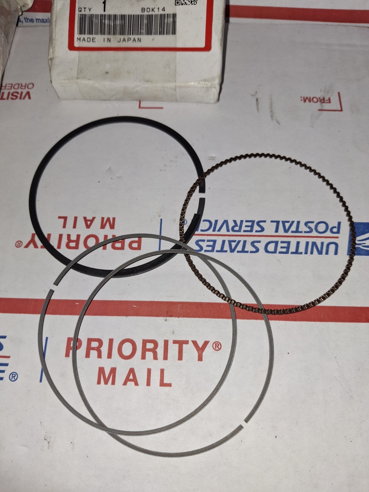 2009 Honda Aquatrax F-15 Piston And Rings NEW DISCONTINUED NOS