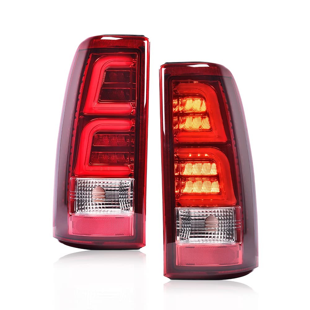 LED Tail Lights Taillight Assembly for Chevy Silverado GMC Sierra 1999-2007