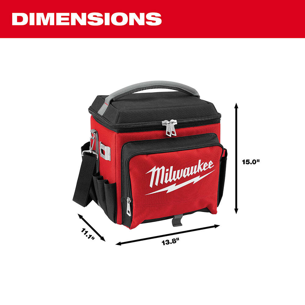 Milwaukee 48-22-8250 21.65-Quart Red Heavy Duty Ballistic Jobsite Cooler