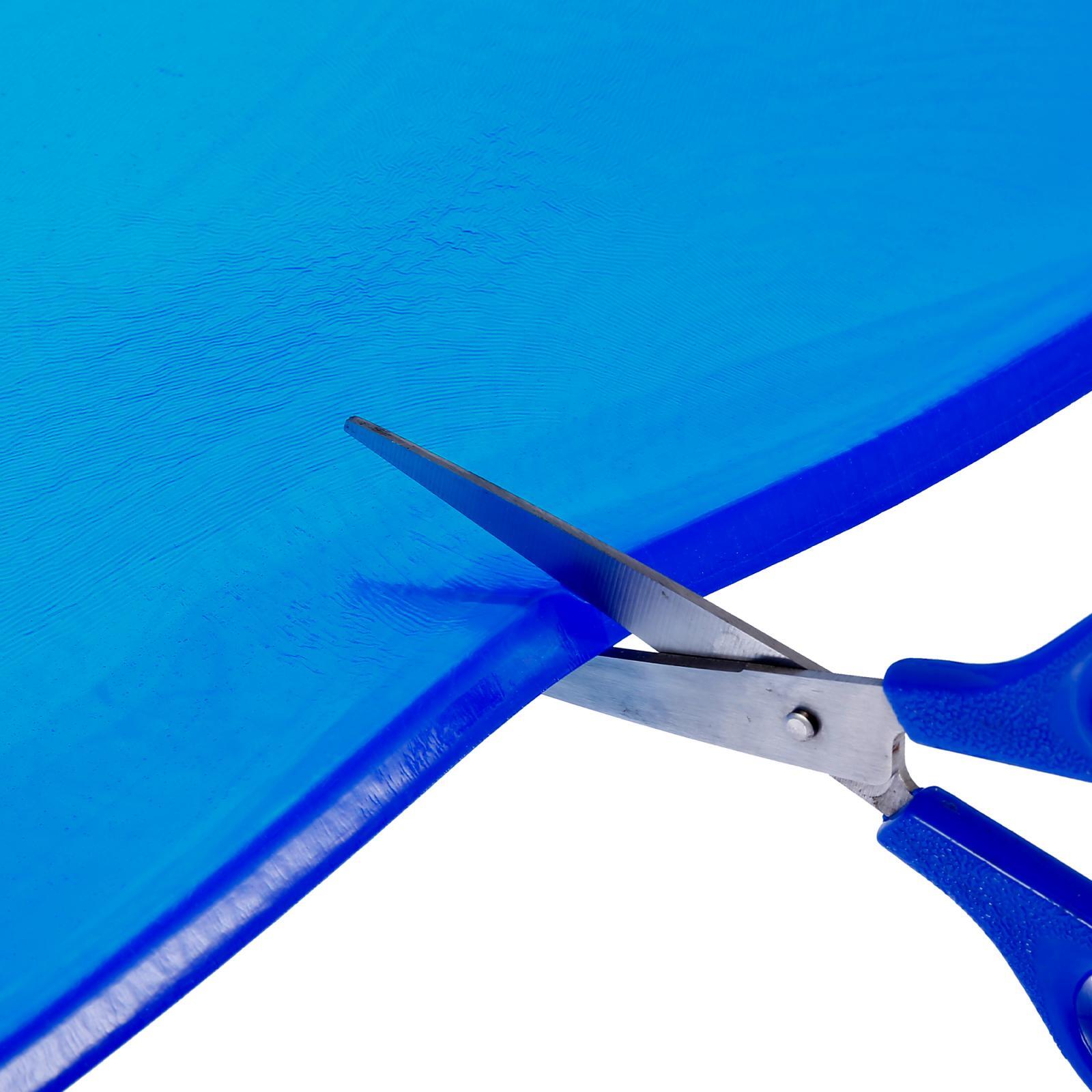 48x35x1cm Motorcycle Seat Gel Pad Shock Absorption Mat Comfortable Cushion Blue