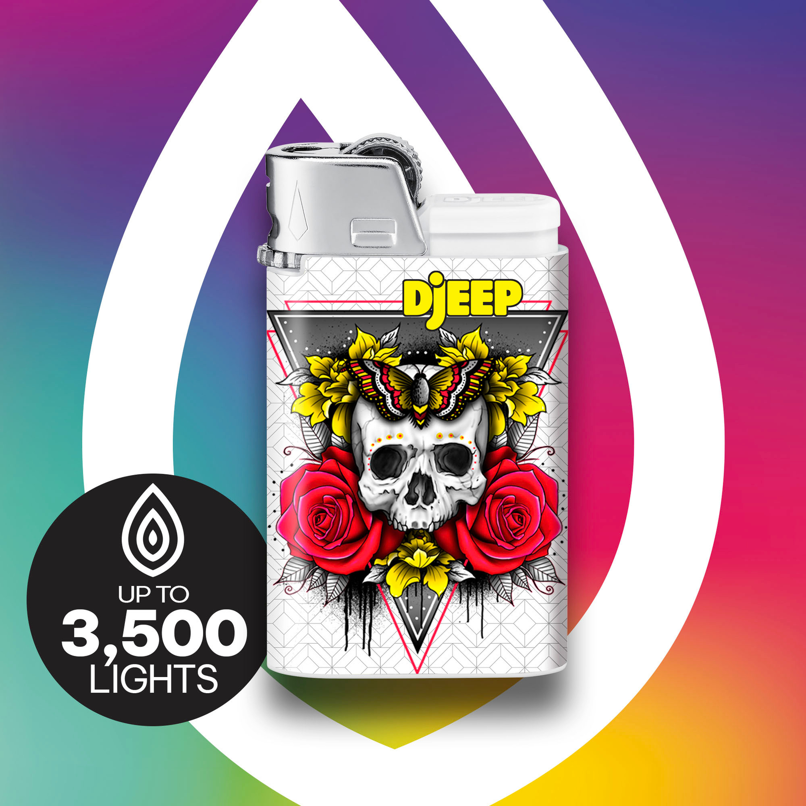 DJEEP Pocket Lighters, TATTOO Collection