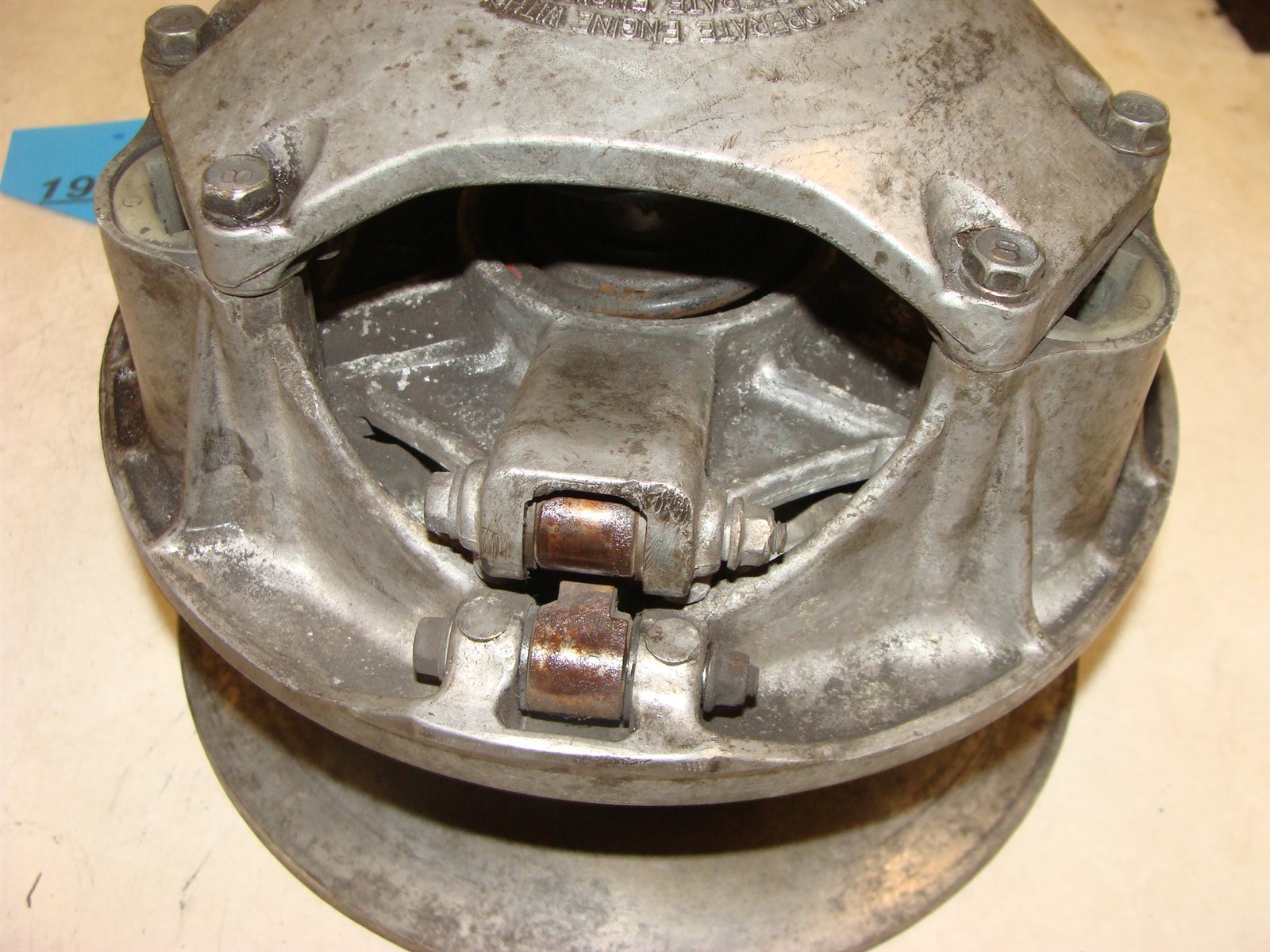 1992 YAMAHA PHAZER 2 II PZ480e primary clutch w bolt belt drive torque cvt