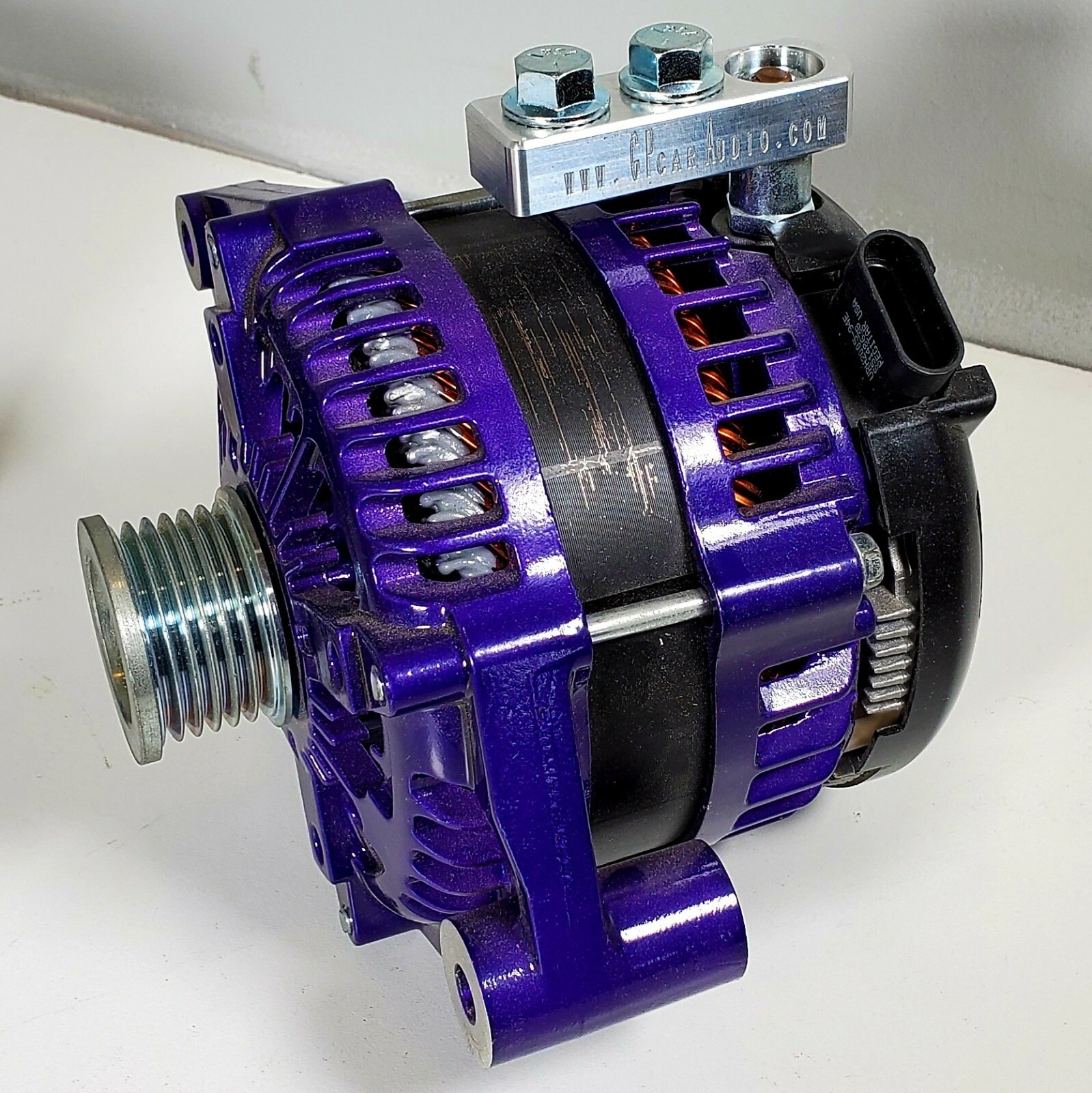 2 Spot Alternator Distribution Block 1/0 2/0 AWG LUG Battery Terminal dual input