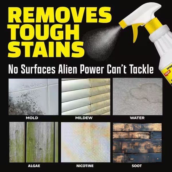 2 Pack Alien Power 24 oz. Super Concentrated Stain Remover & All-Purpose Cleaner