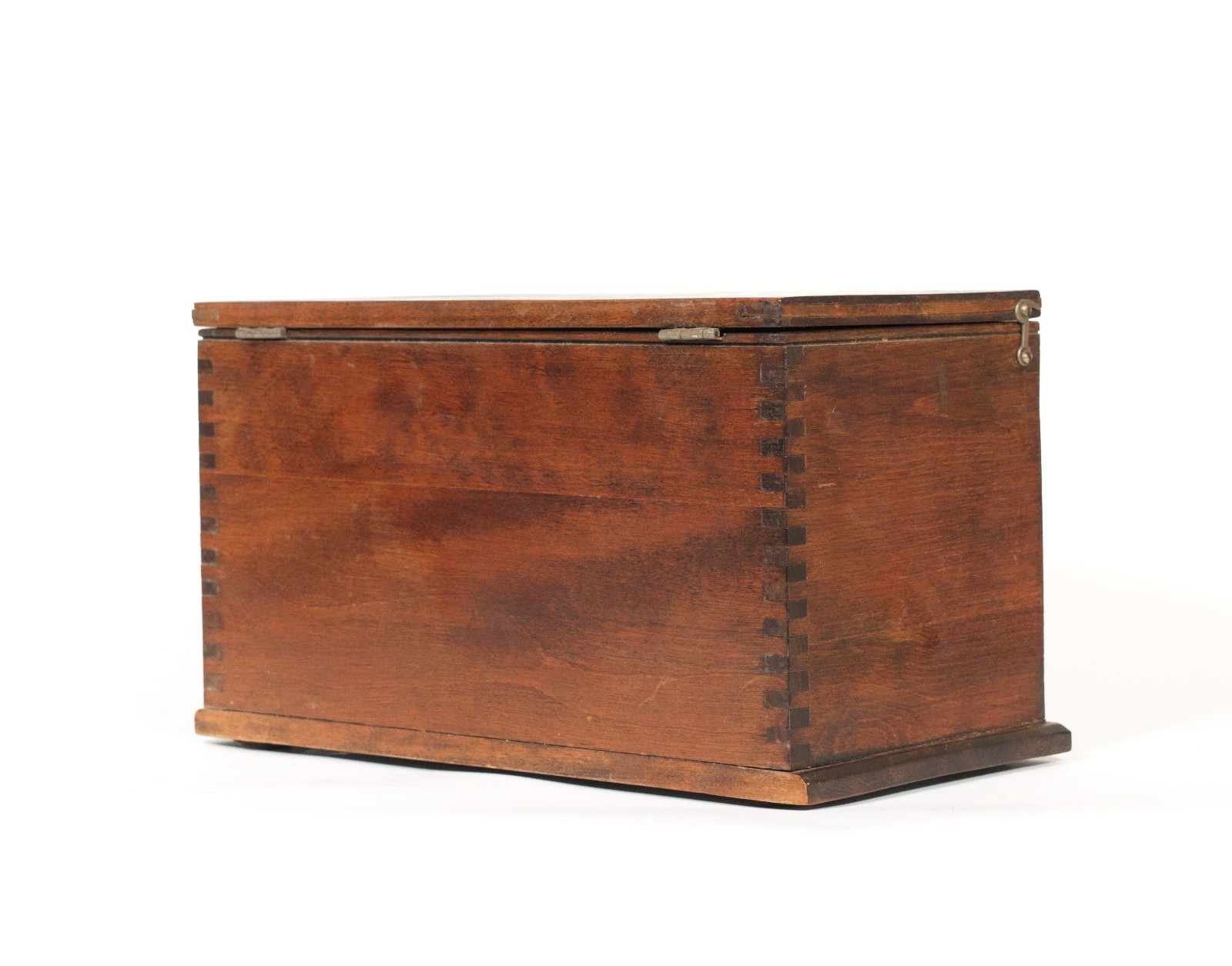 Excellent 1922 Tuska 224 Radio w/Kellogg Headset & Amber Glass 201 Tube * Works