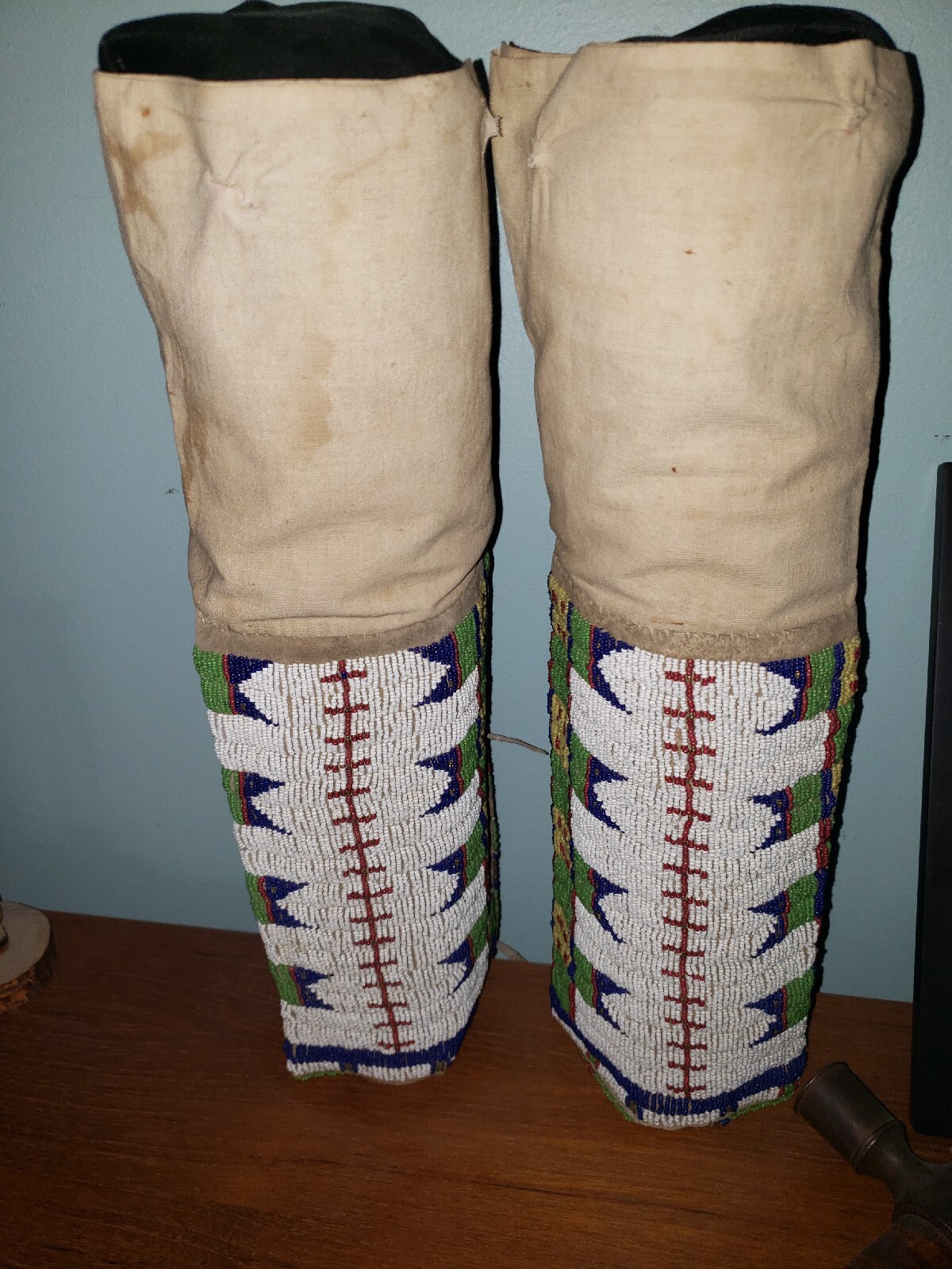 Lakota Sioux Plains Indian Beaded Leggings 1885