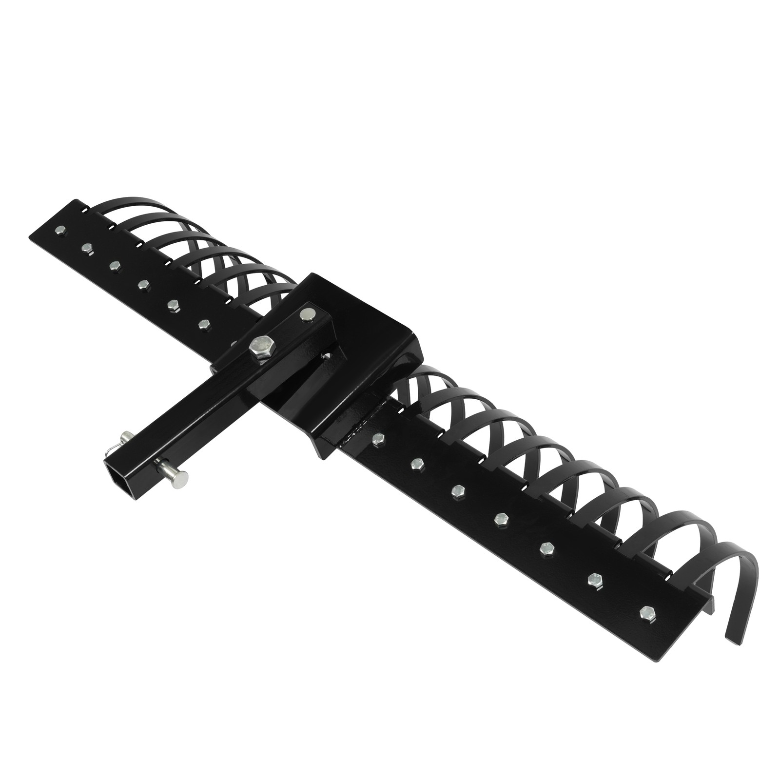 48" Landscape Rake Pine Straw Rake Rock Rake Fits 2" Receiver ATV/UTV Tractors