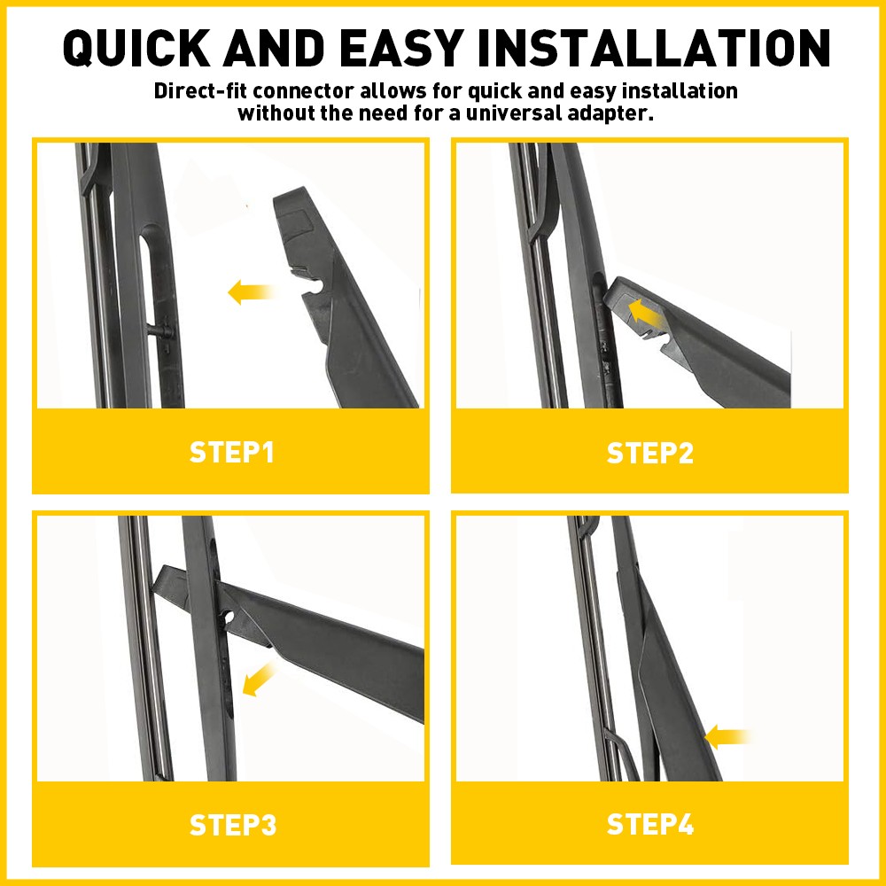 Rear Windshield Back Wiper Arm with Blade For Buick Enclave 2008-2016 15280813 V