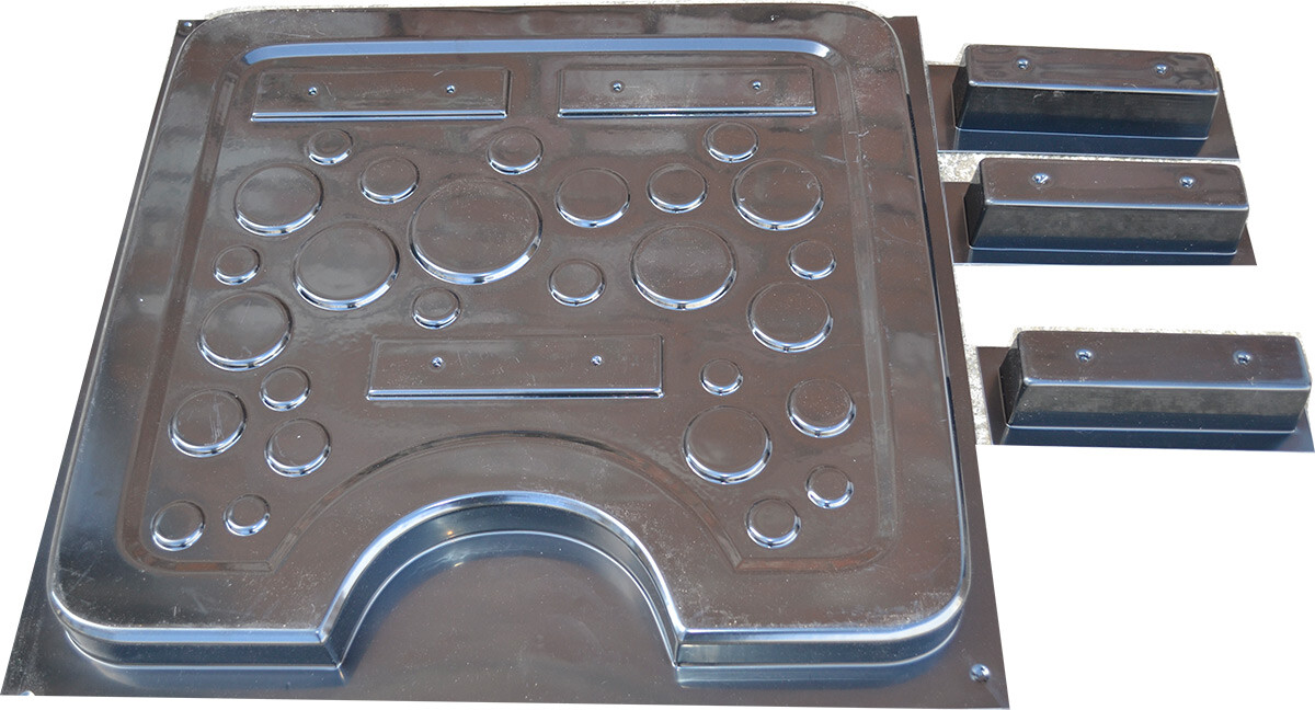 Concrete mold Bench leg for concrete cement ABC plasticmold sold 1 piece B05