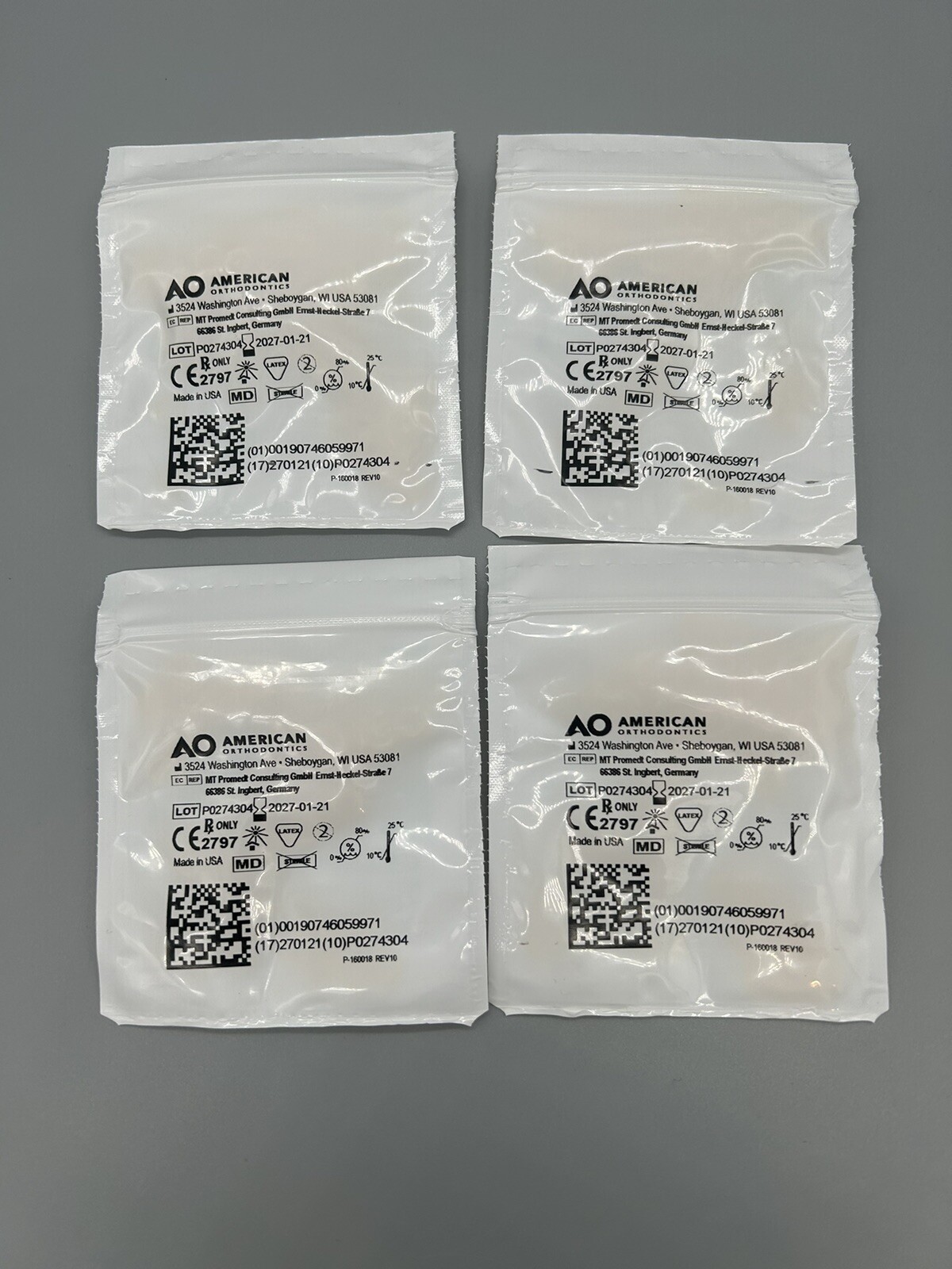 4 Mountain Gorilla American Orthodontics Elastics Dental Rubber Bands