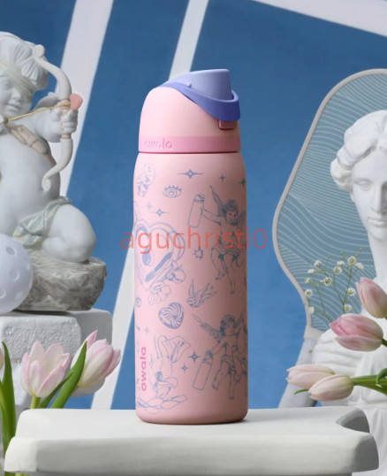 NEW Owala DSG Exclusive FreeSip Insulated Water Bottle Shot to Heart -30OZ