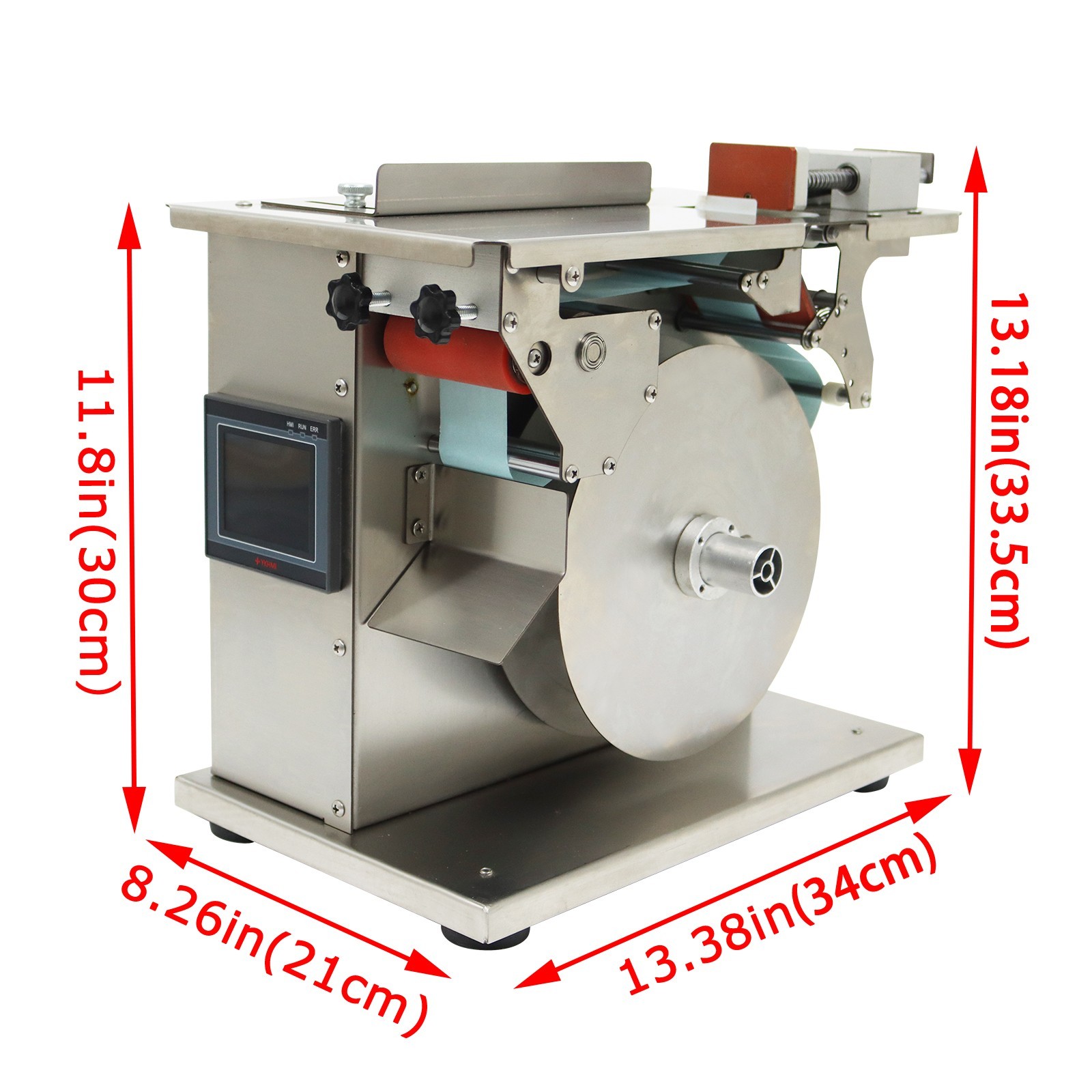 110V Right Angle Labeling Machine 90-Degree & Angled Corner-folding Labeler