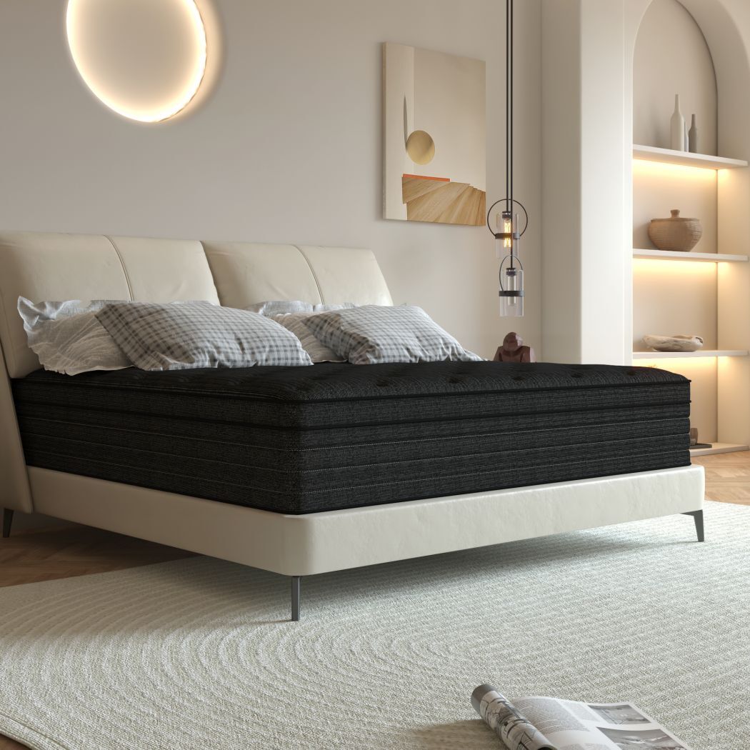 12/14 Inch Memory Foam Hybrid Spring Mattress in a Box Twin Full Queen King Size