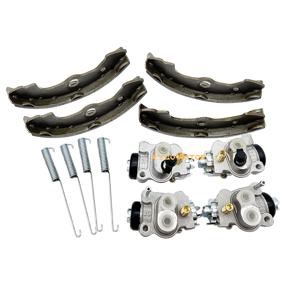 4x Front Brake Wheel Cylinders With Shoes for Honda Rincon 650 TRX650FA/FGA 4x4