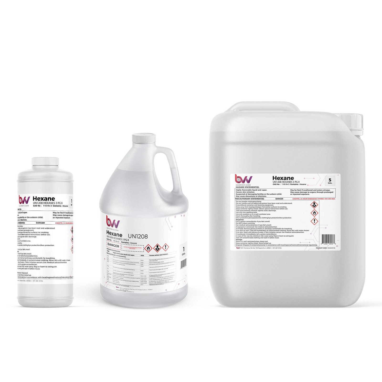 BVV Hexane 99% Lab Grade