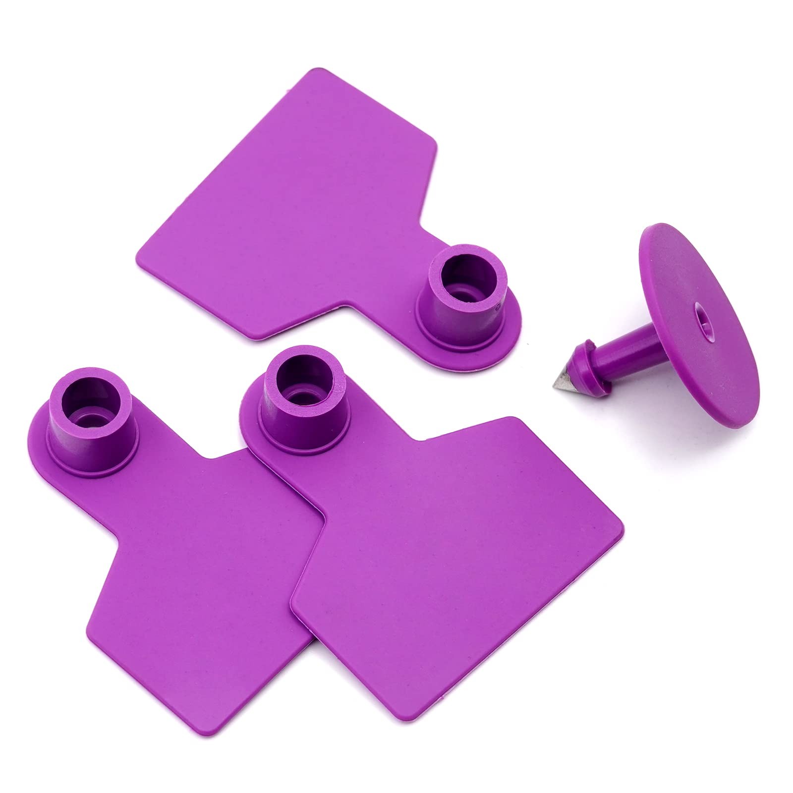 Blank Ear Tags 100 Pieces Livestock Identification Lable Blank Livestock Ear ...