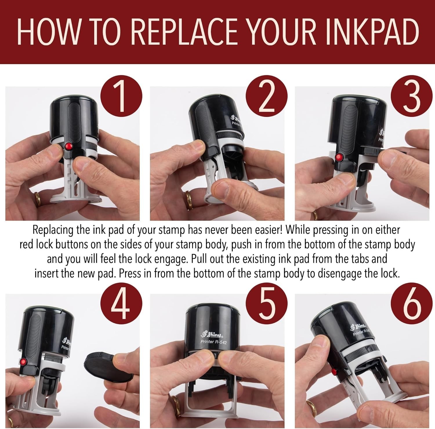 Georgia Round Notary Stamp | Official State Notary Stamp | Official Seals | M...