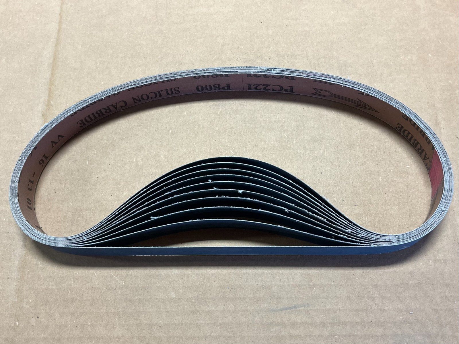 PREMIUM 1" X 30" SILICON CARBIDE SANDING BELTS - 10 PACKS! YOU CHOOSE THE GRITS!