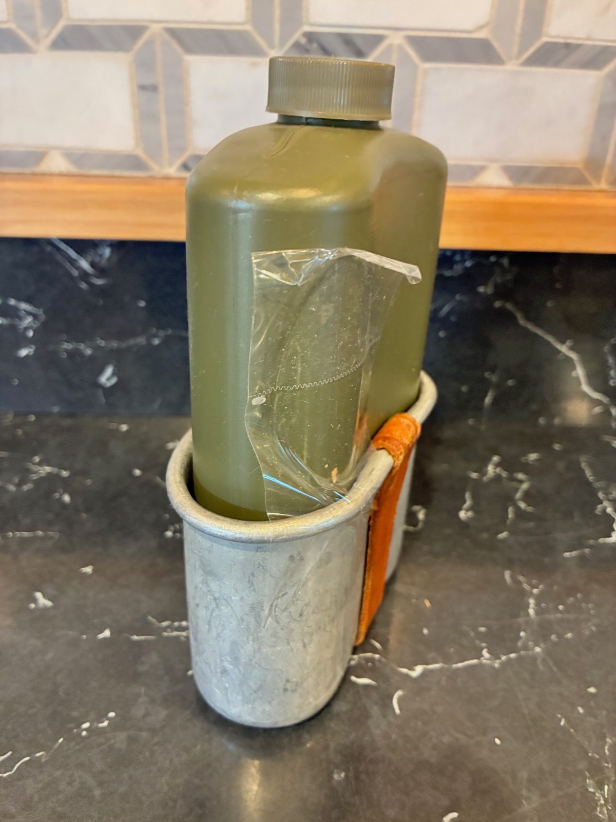 Pilots Emergency Flask/Cup Water Bottle Survival USAF Air Force PN 68C35027