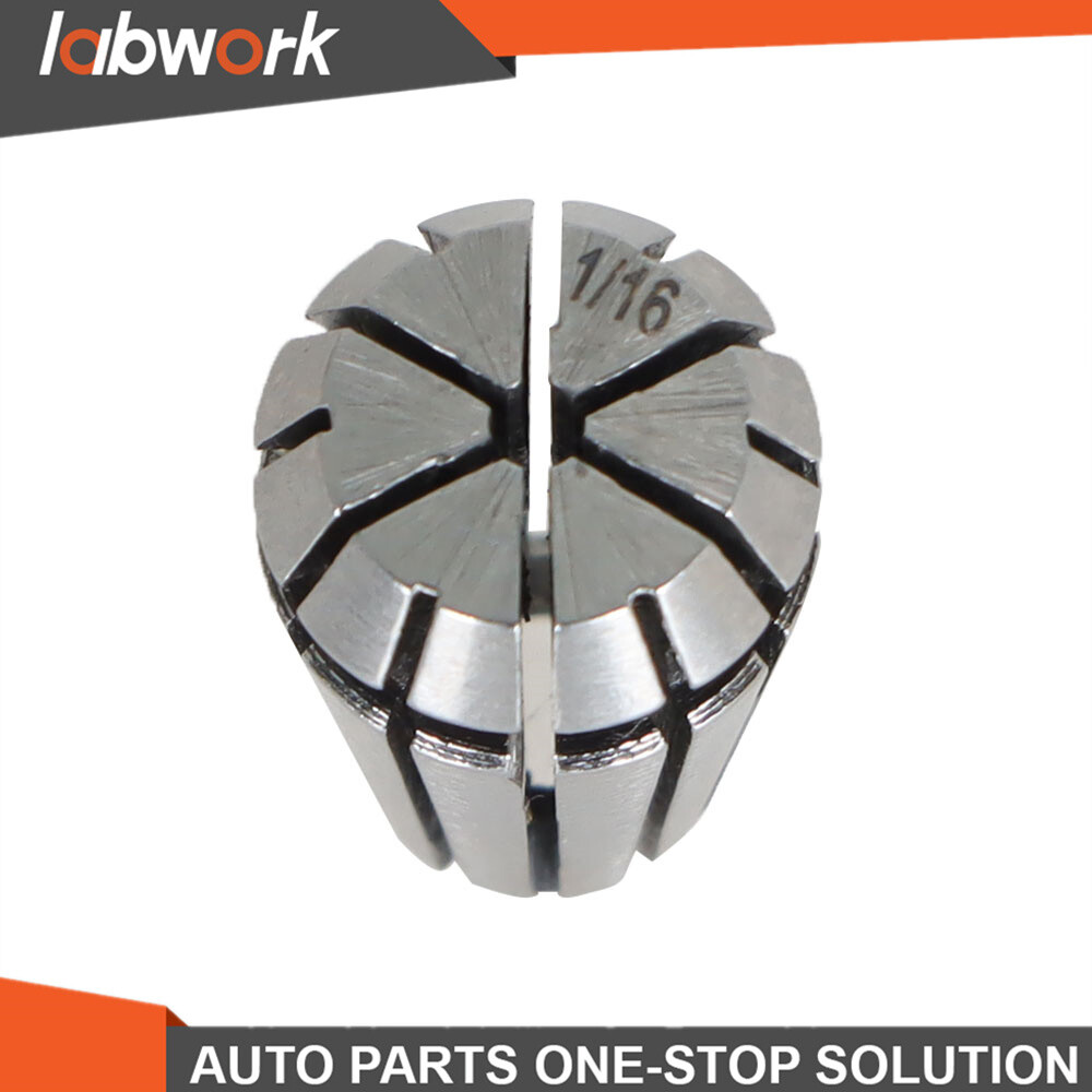 Labwork 7PCS ER11 Spring Collet Set 1/16"-1/4" Chuck For Machine Lathe Milling