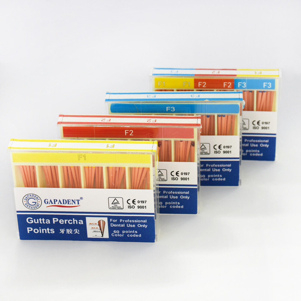 Dental Endodontic GAPADENT Gutta Percha Points/Obturating/Absorbent Paper Points