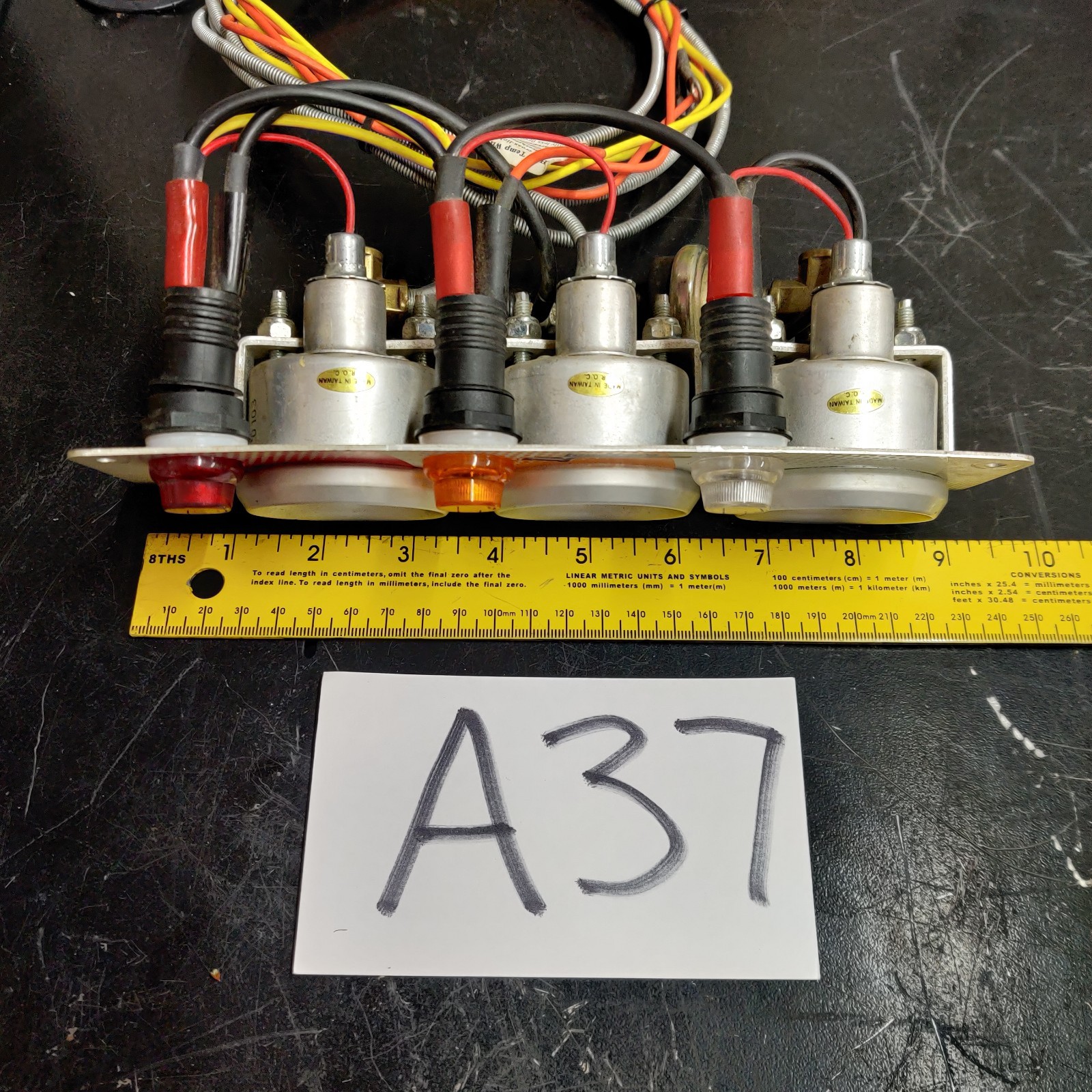 LONGACRE 2" Analog 3 Gauge Panel Oil Pressure Fuel Pressure Water Temp w/ Lights