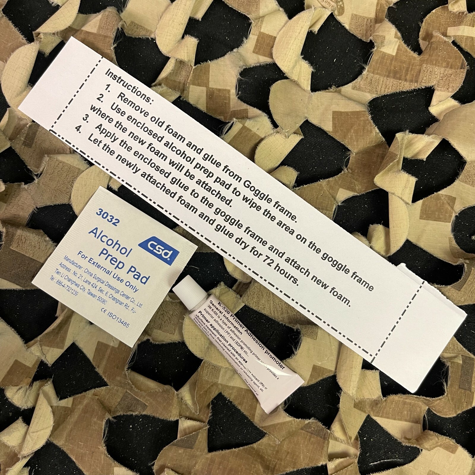 NEW Dye I4 Goggle Replacement Foam - Black