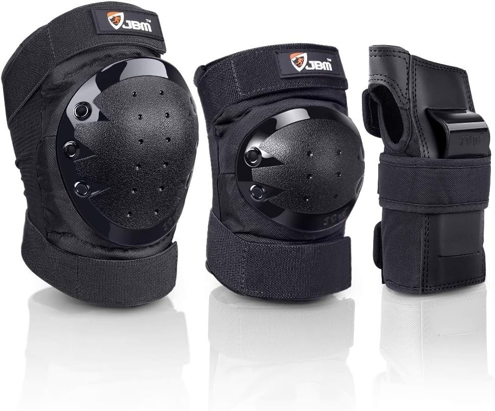 JBM Kid Knee Elbow Wrist Pads Guards Skating Scootering Skateboarding Size S