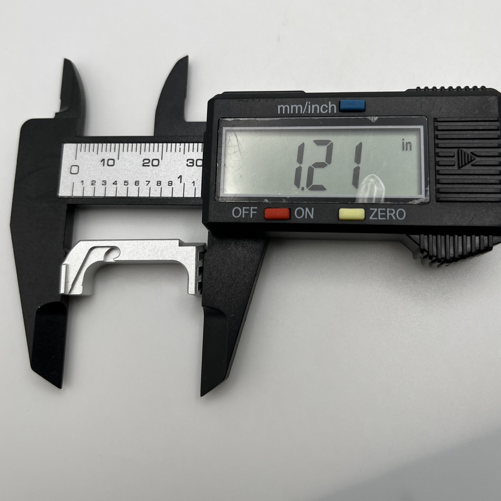 Extended Mag Release for GIock GEN 4 ,Gen 5, Aluminum Silver