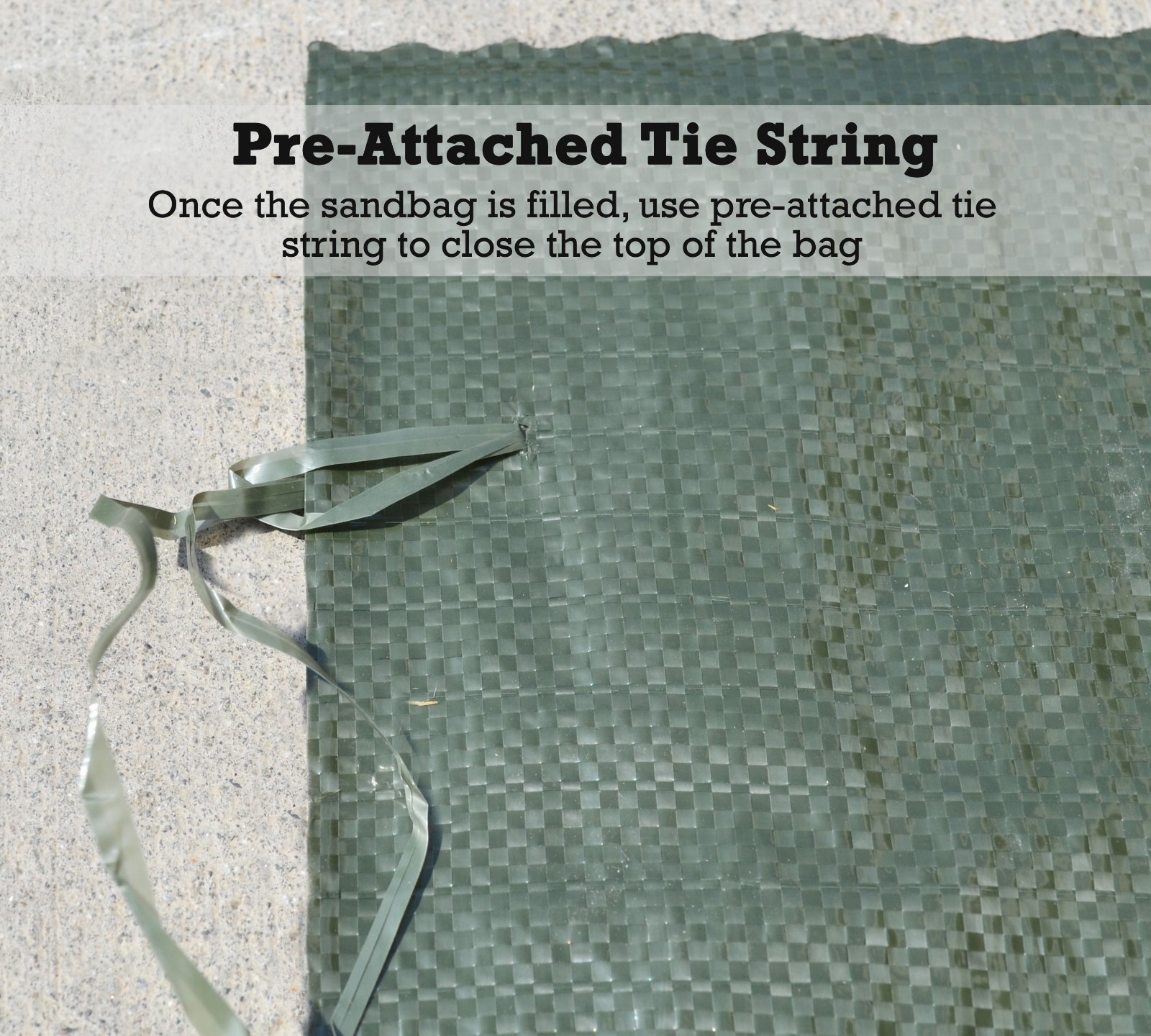 Sandbaggy 300 Green Empty Sandbags For Sale 14x26 Sandbag Sand Bags Bag Poly