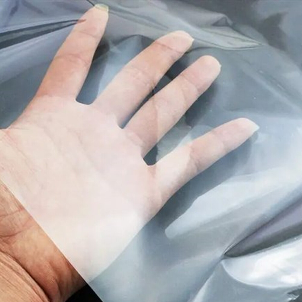 100-500x Clear OPP Poly Bags Transparent OPP Bag Plastic Bags Self Adhesive Seal