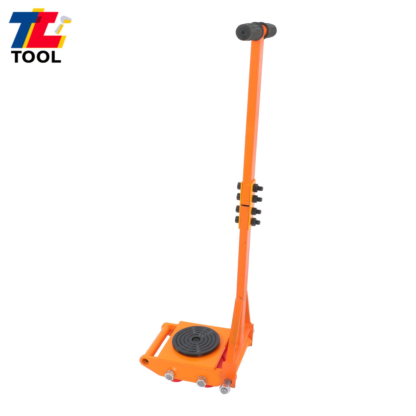 4 Pcs 360° Rotation Heavy Duty Machinery Skates Dolly 6T/13200Lbs With Handle