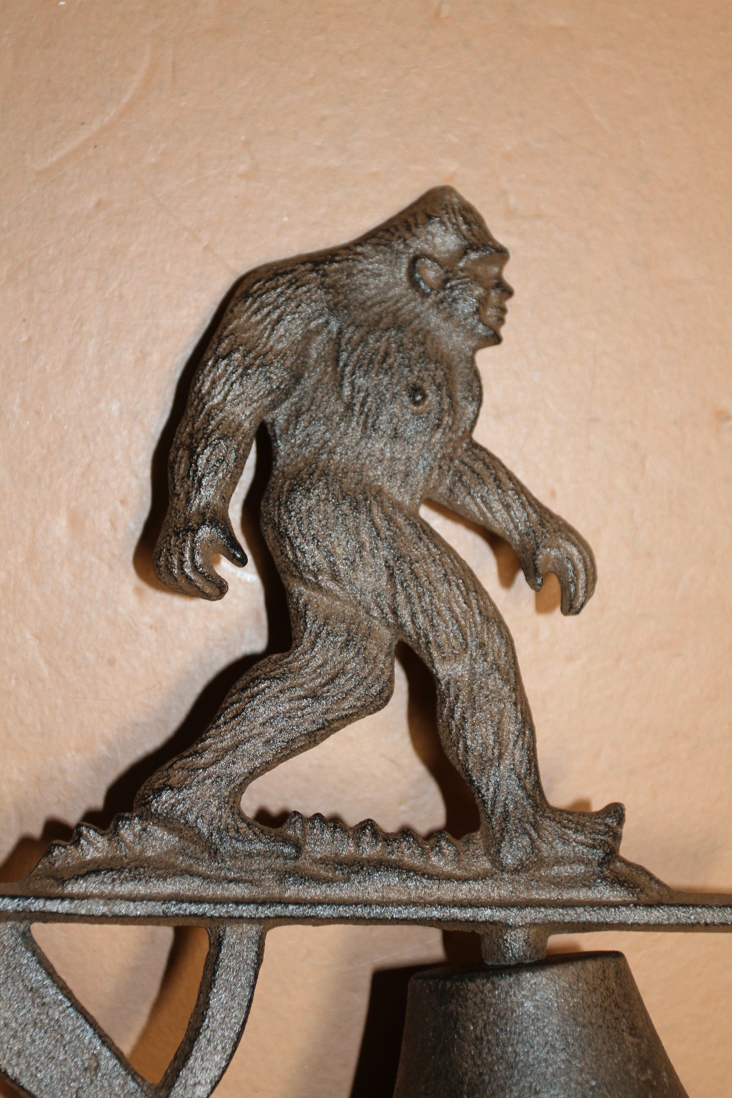 1-Big Foot Outdoor Bell, Folklore,Woods Decor,FOLKLORE, MYTHOLOGY B-97