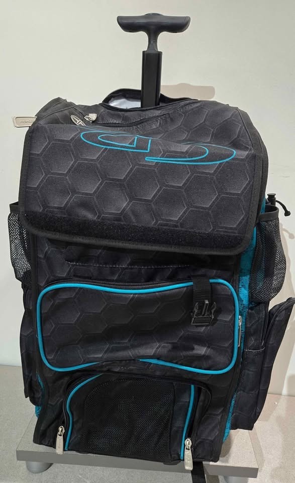 Boombah Rolling Hybrid Superpack Black Light Blue
