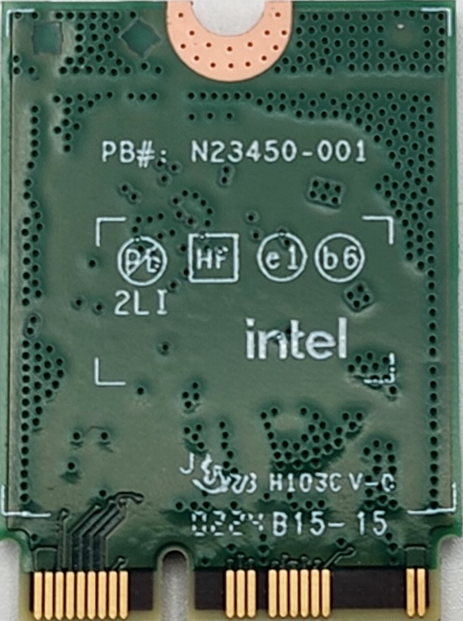 Intel Killer BE200 1750x & BT 5.4 for M.2. pcie for Intel Processors Single Pack