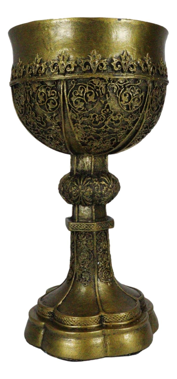 Ebros Merlin's Holy Grail The Golden Cup Of Life Chalice Ceremonial Cup Arthur
